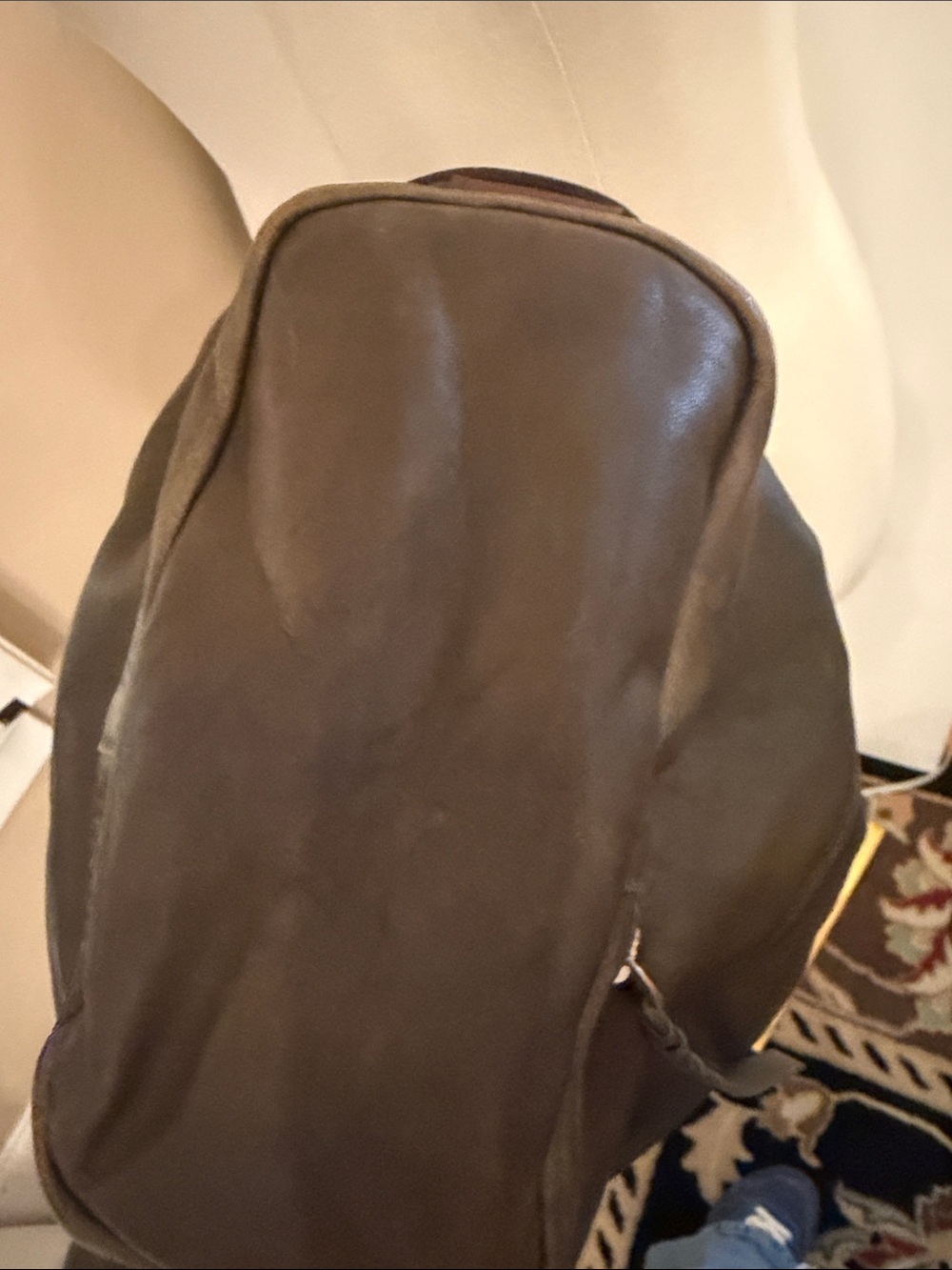 $398! Free People We The Free Hattie Hardware Shoulder Bag Olive NEW - Picture 13 of 14